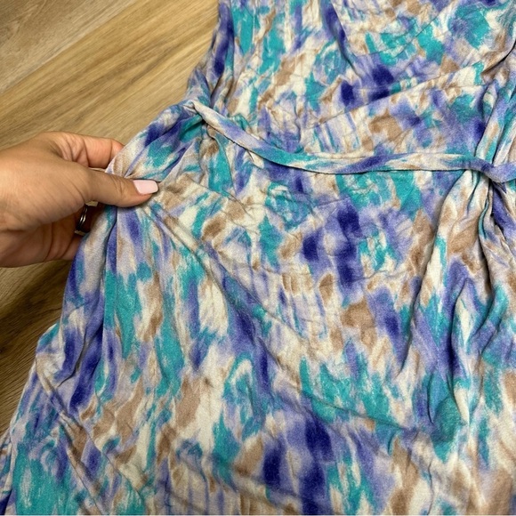Liz Lange Maternity Scoopneck TieDye Top size S - Picture 5 of 5